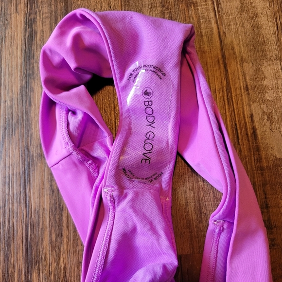 Body Glove Purple High Cut Cheeky Bikini Bottoms - Picture 4 of 6